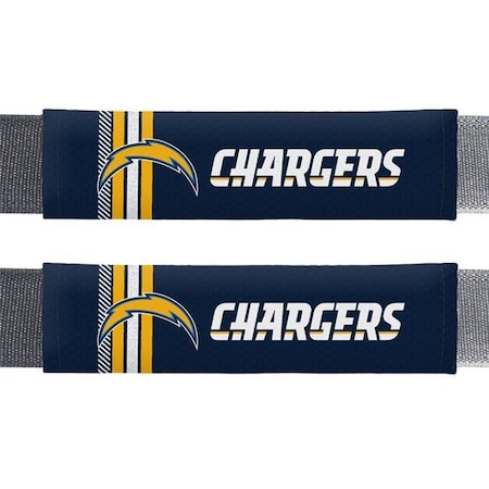 Fremont Die Consumer Products Inc Fremont Die 2324571348 Los Angeles Chargers Rally Design Seat Belt Pads 2324571348